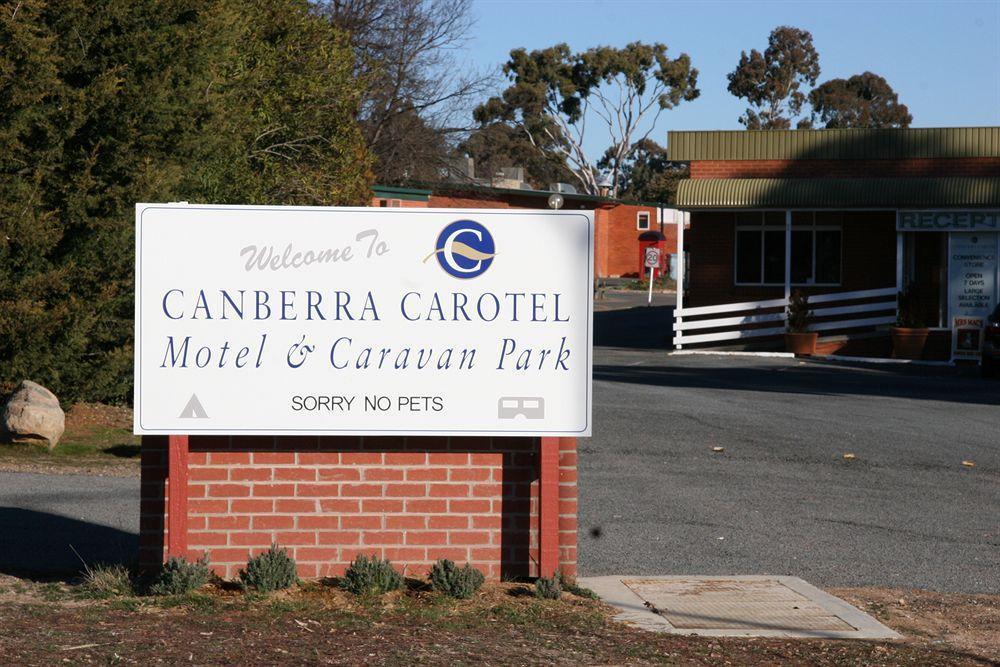 Canberra Carotel Motel Екстер'єр фото